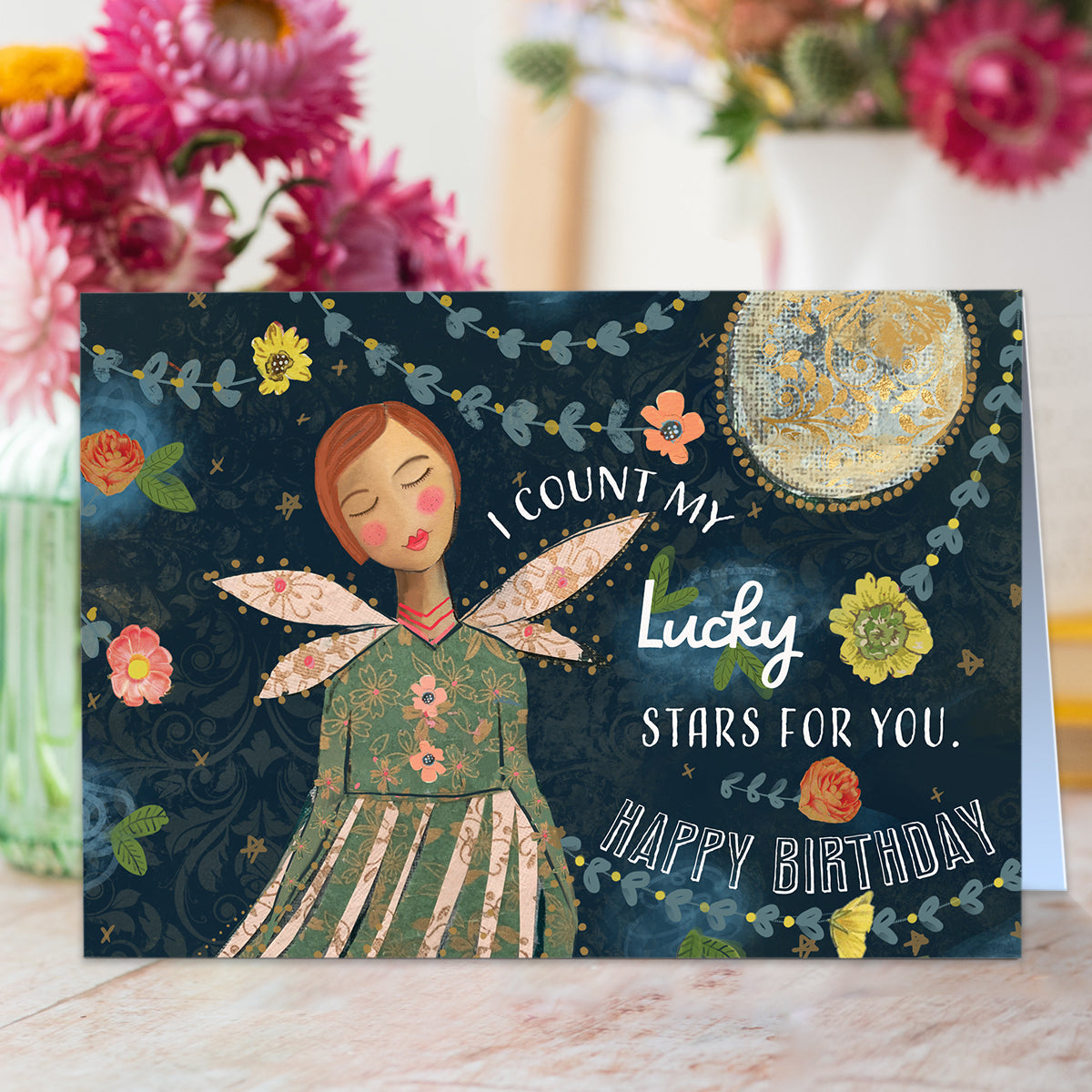 Lucky Stars Birthday Card
