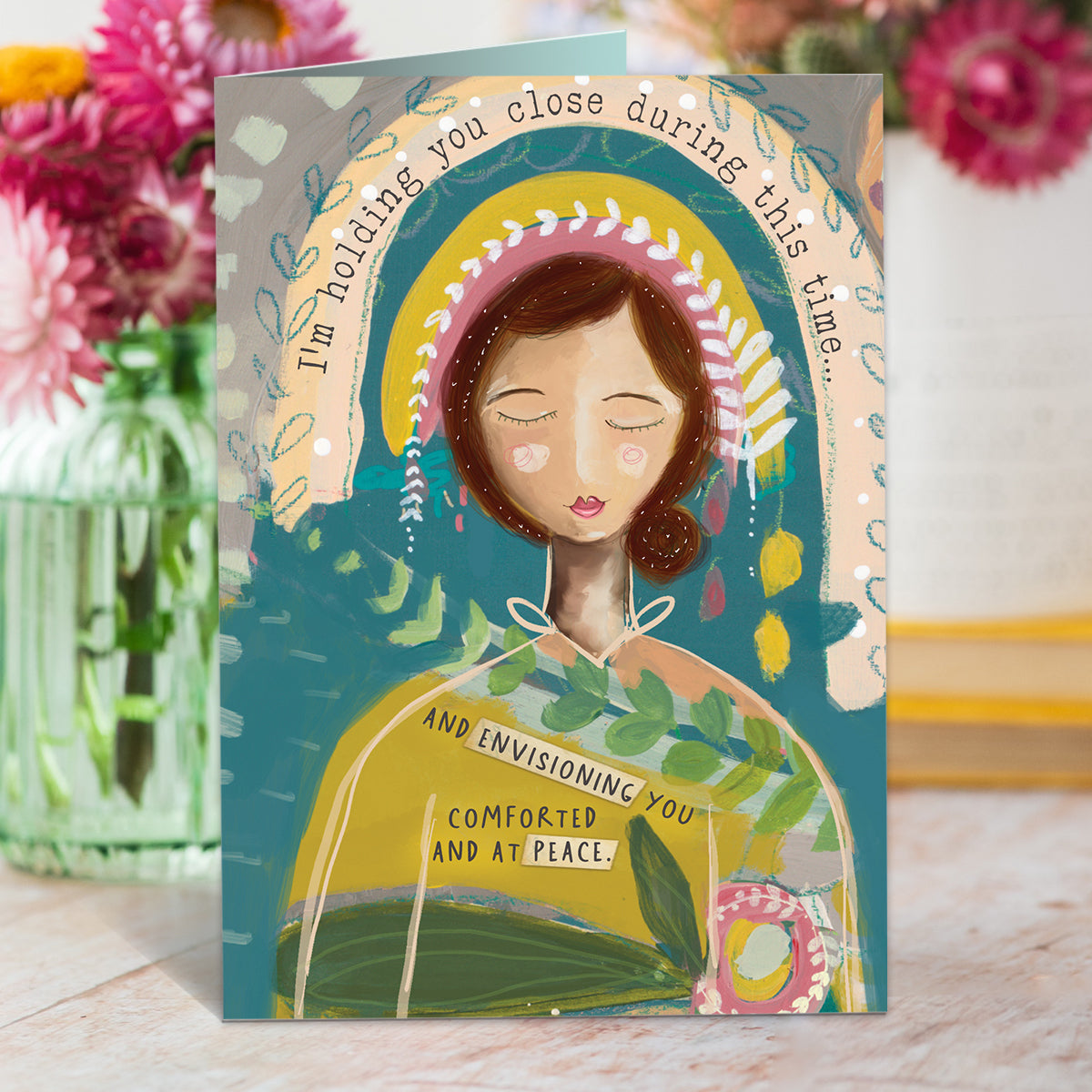 Holding You Close Encouragement Card