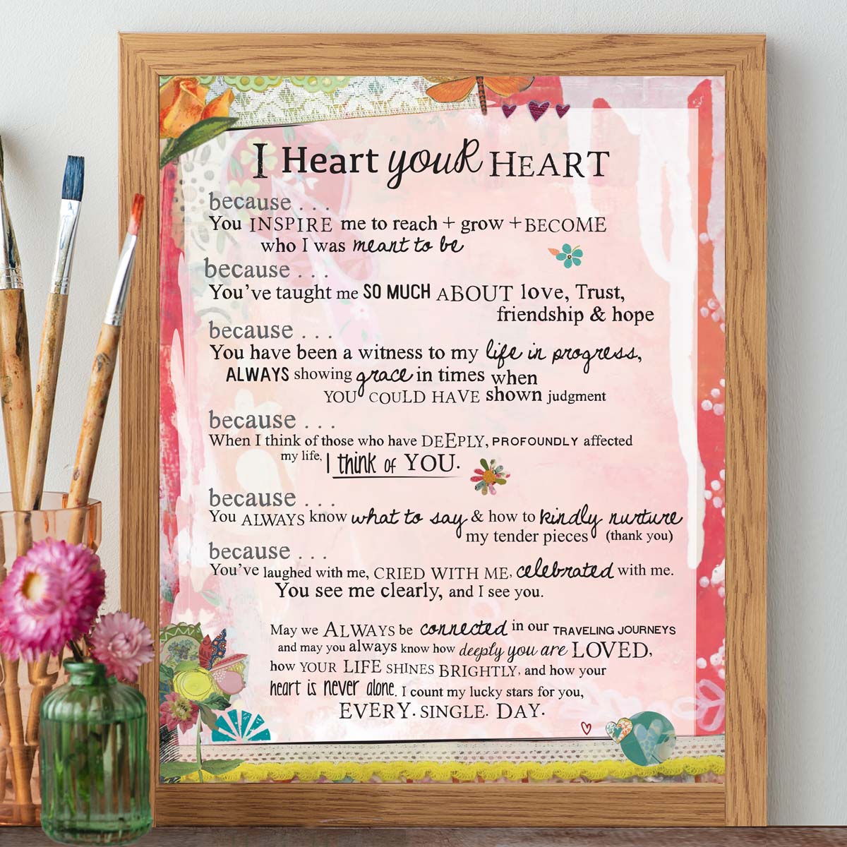I Heart Your Heart Manifesto - Print