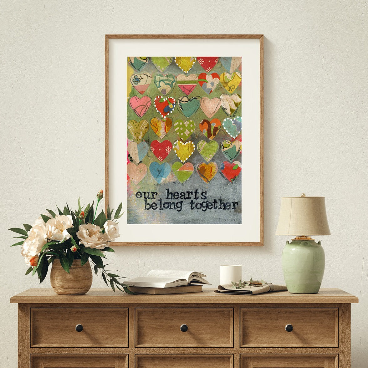 Our Hearts Belong Together - Print