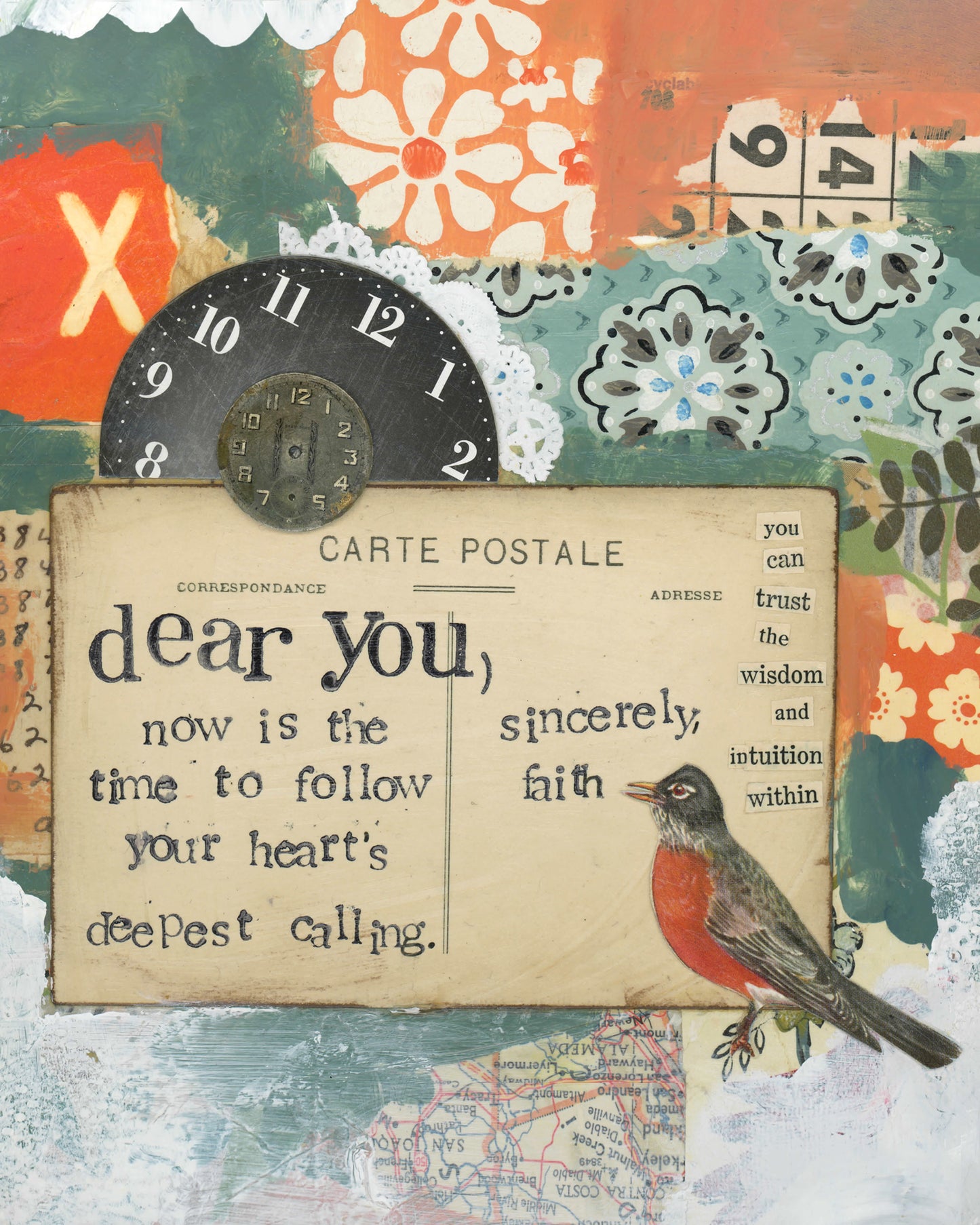 Sincerely, Faith - Print