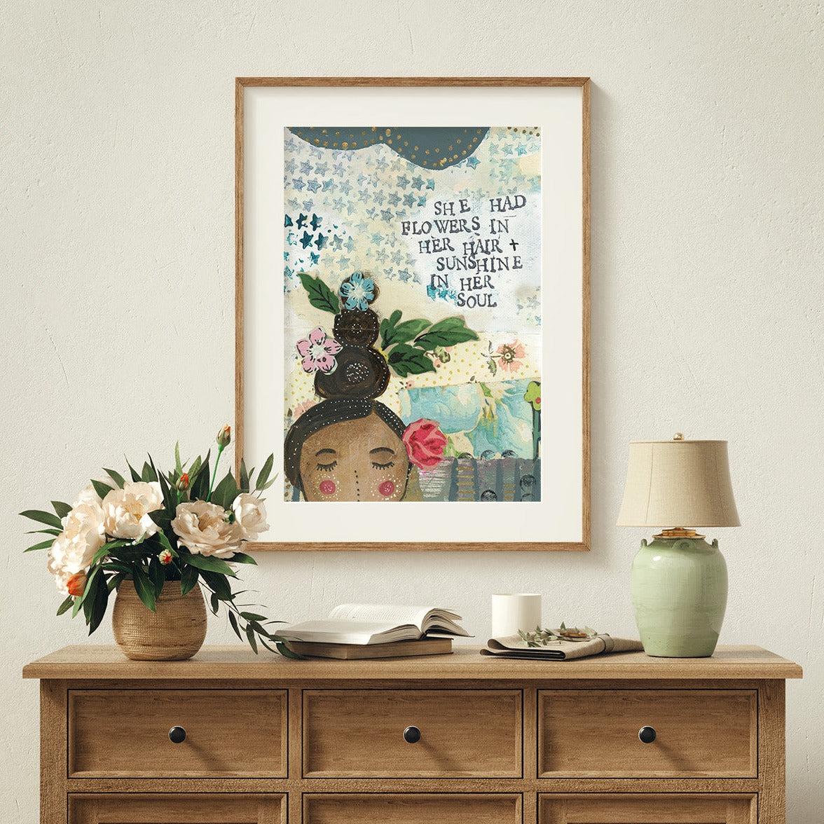 Sunshine In Her Soul - Print