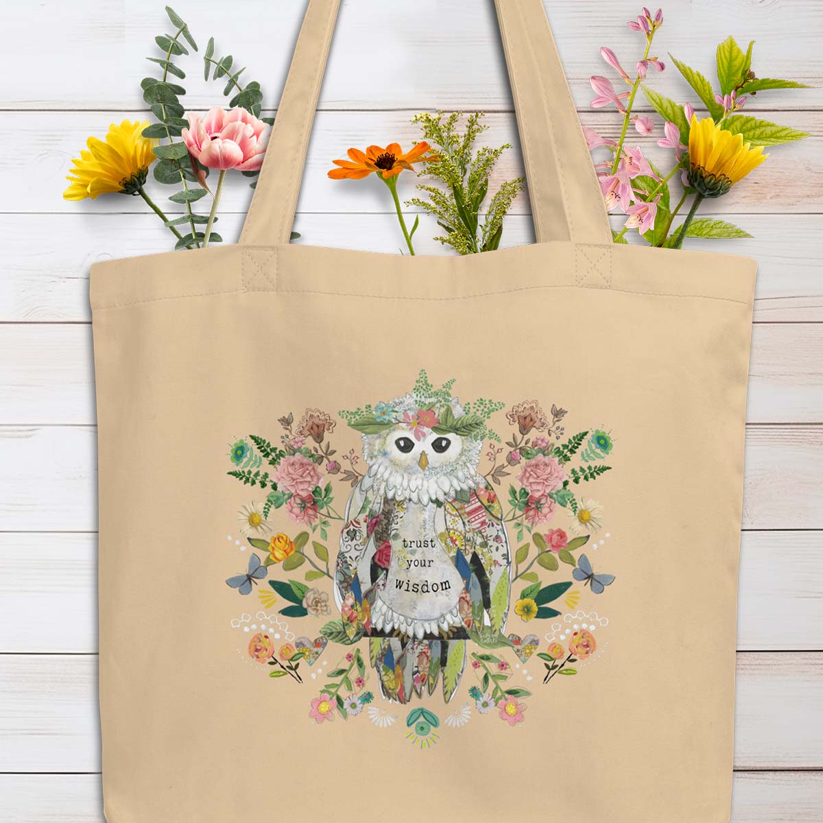 Trust Your Wisdom Eco Tote Bag