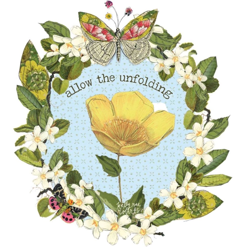 Allow The Unfolding - Sticker