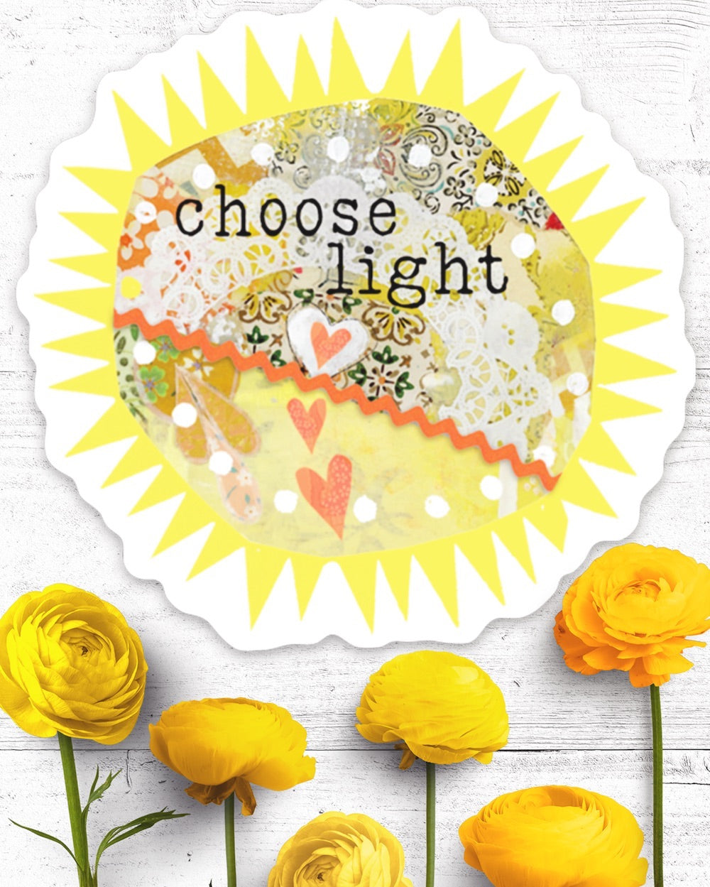 Choose Light - Sticker