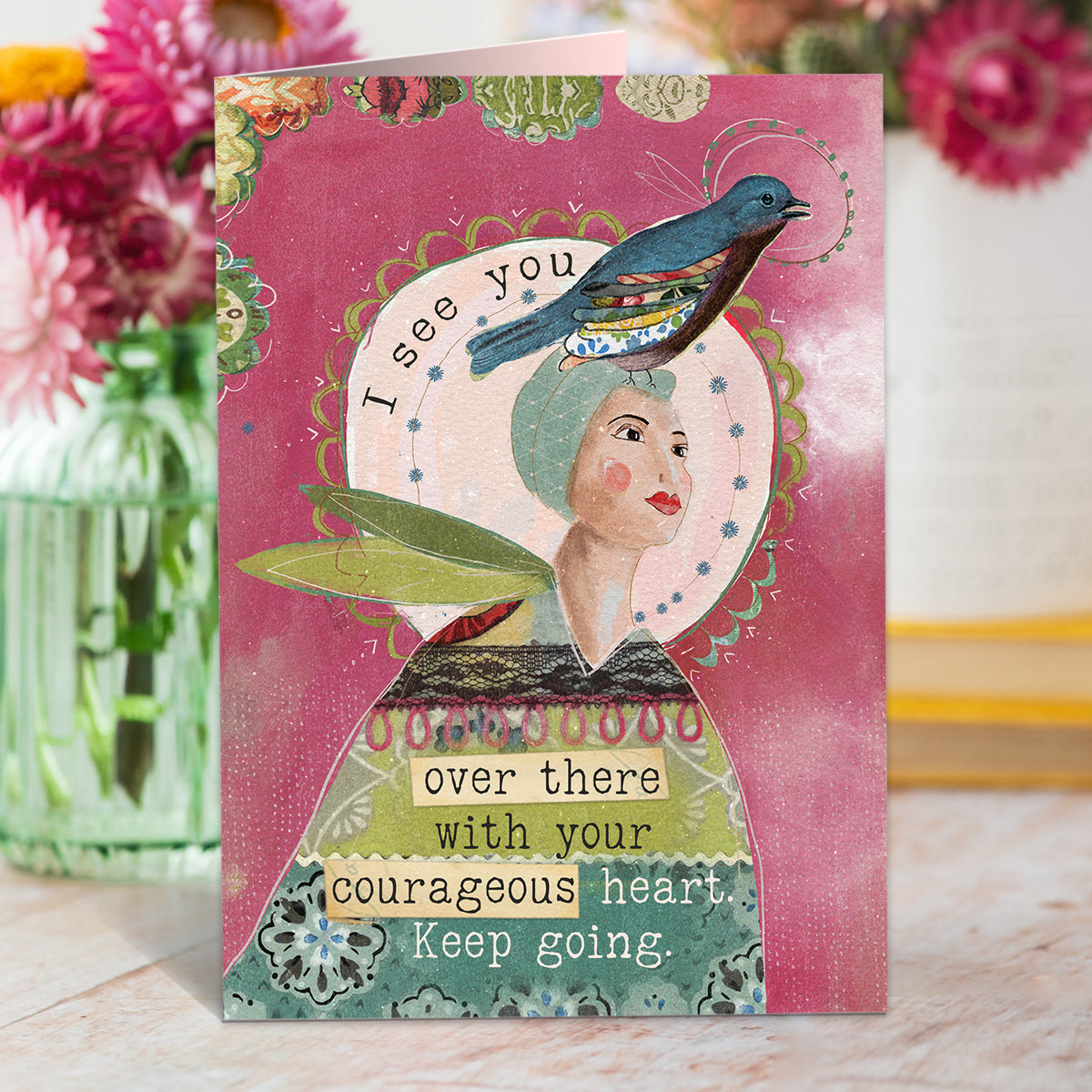 Courageous Heart Encouragement Card
