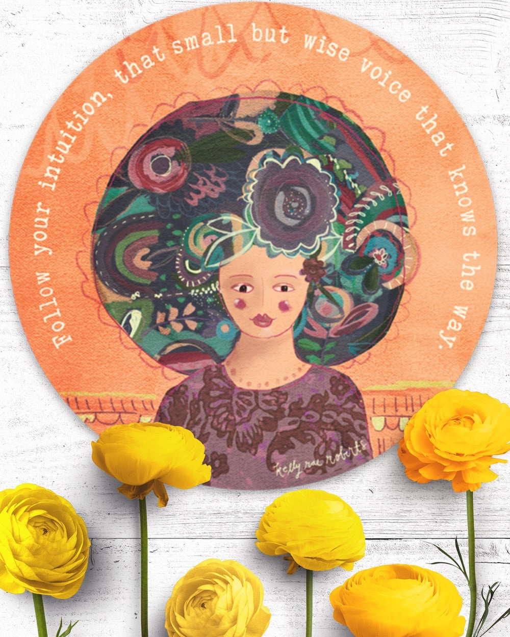 Follow Your Intuition - Sticker