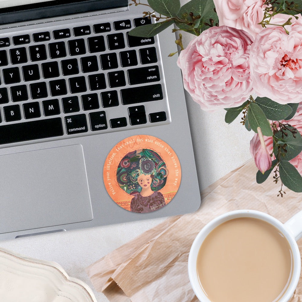 Follow Your Intuition - Sticker