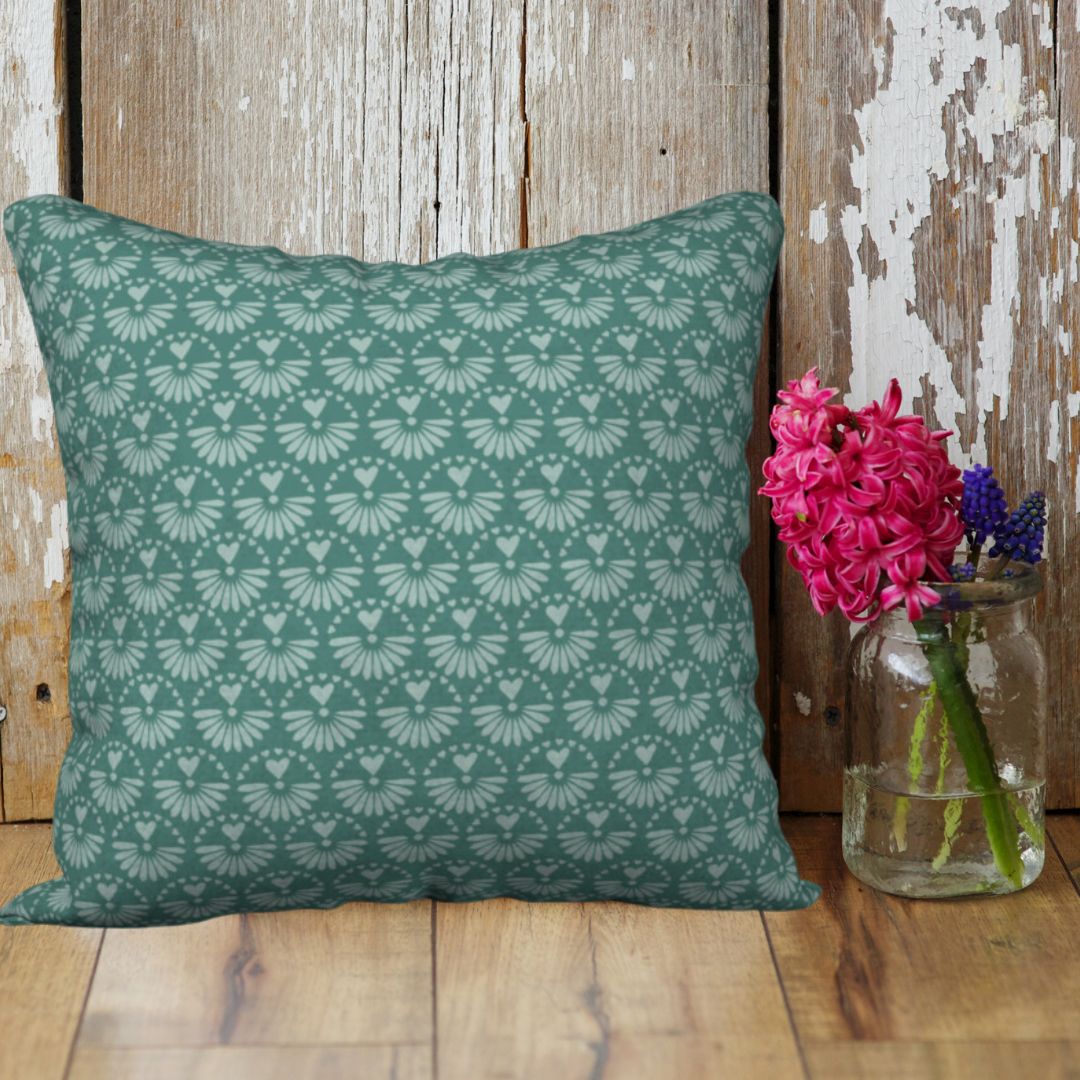 Follow Your Joy Dragonfly Velveteen Pillow Case