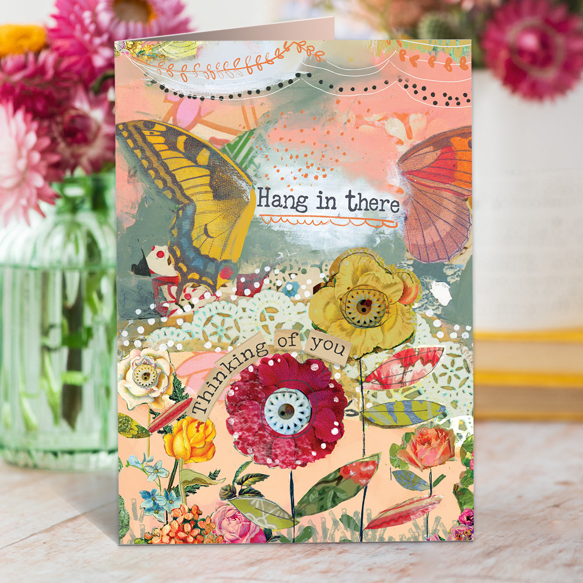 Hang In There Encouragement Card