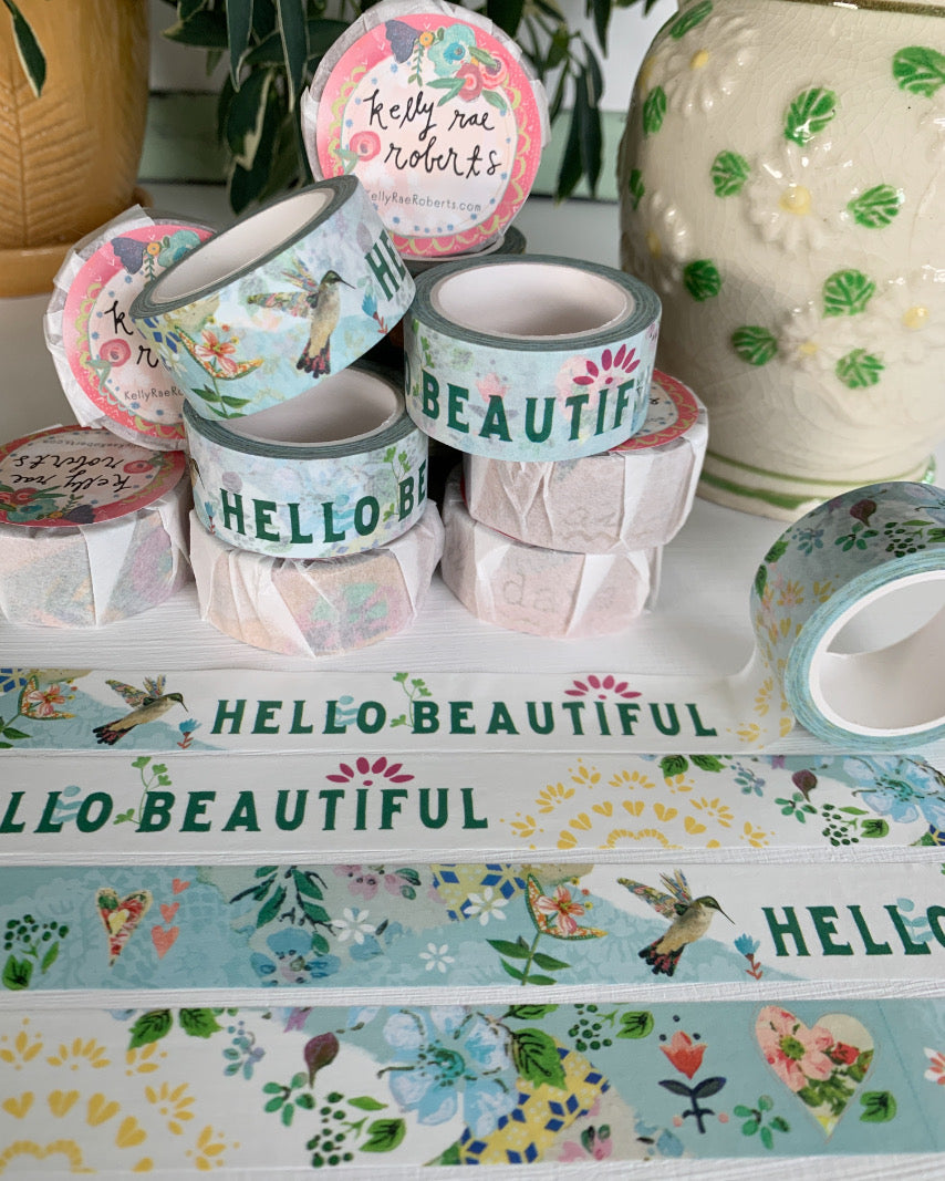 Hello Beautiful – Washi Tape 20mm