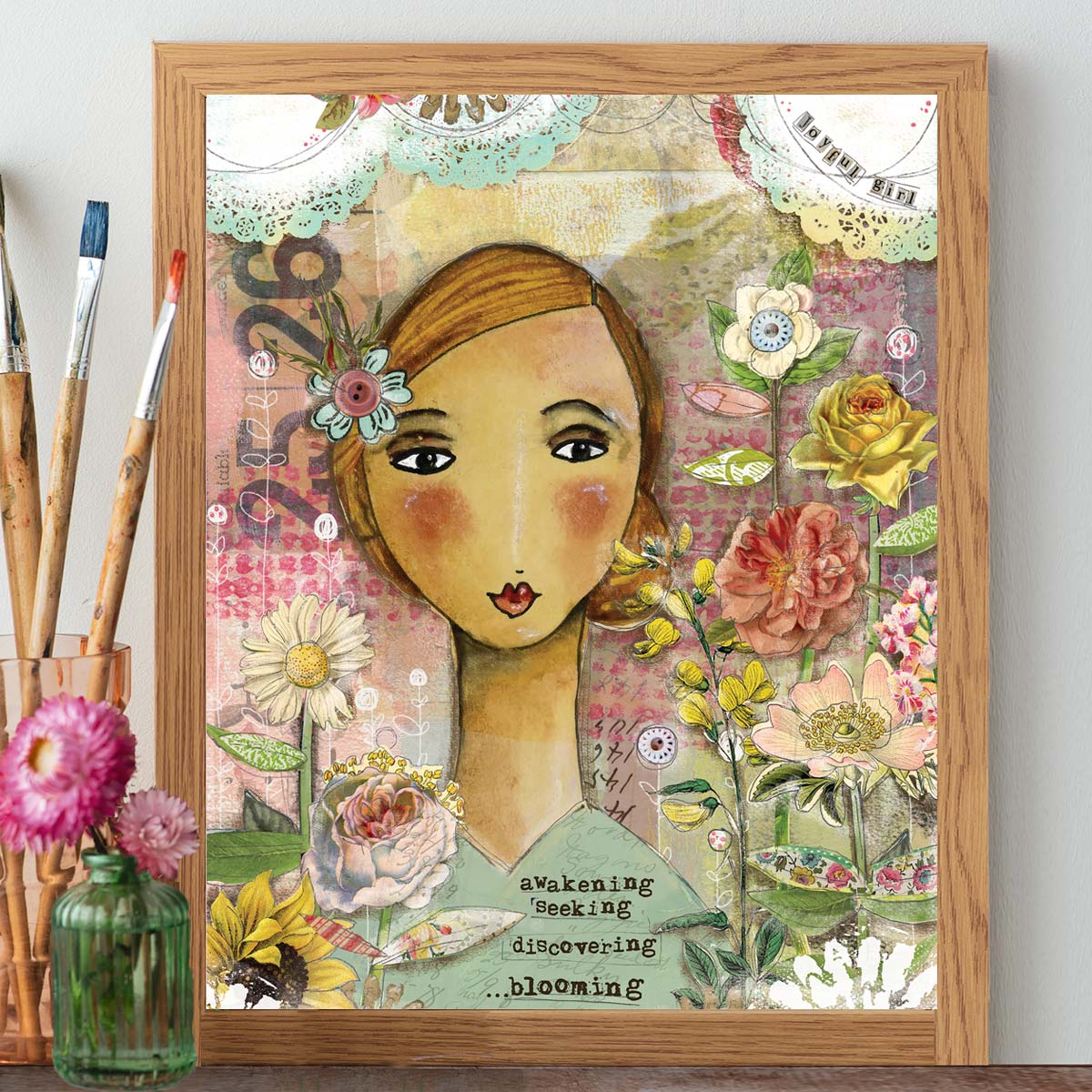 Joyful Girl - Print