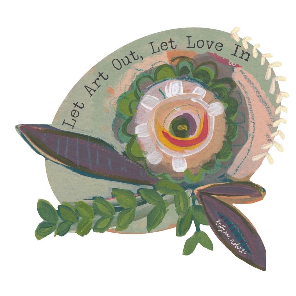 Let Art Out - Sticker