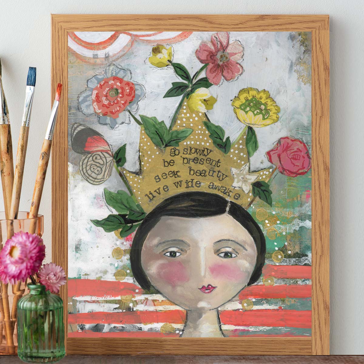 Live Wide Awake - Print