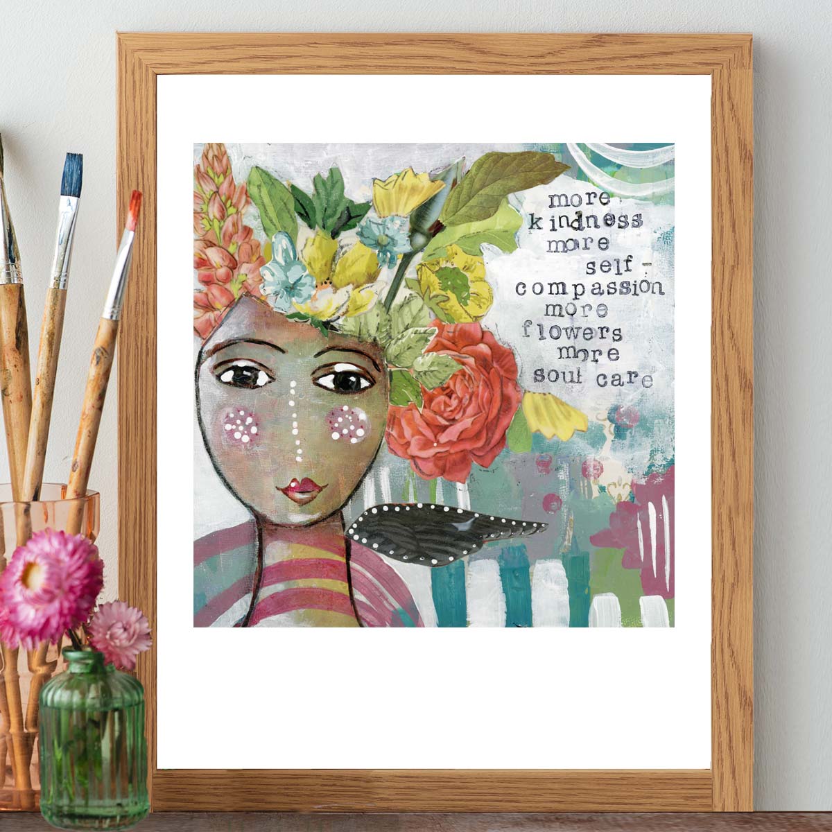 More Self Compassion - Print