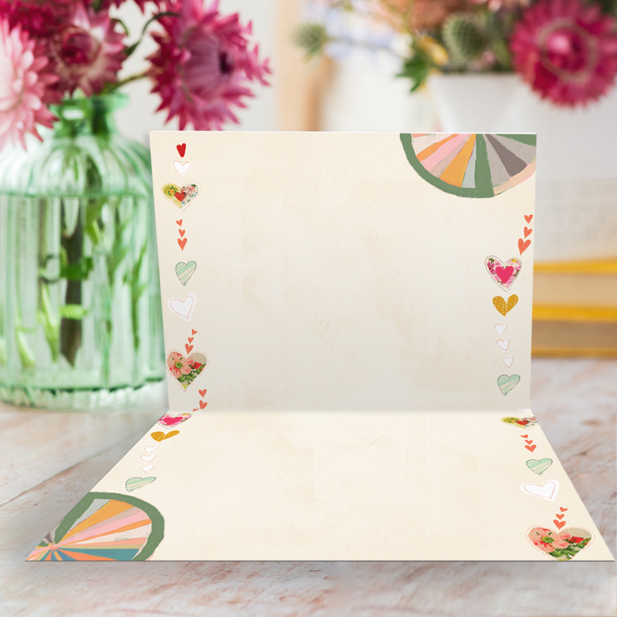 My Heart Adores Your Heart Card