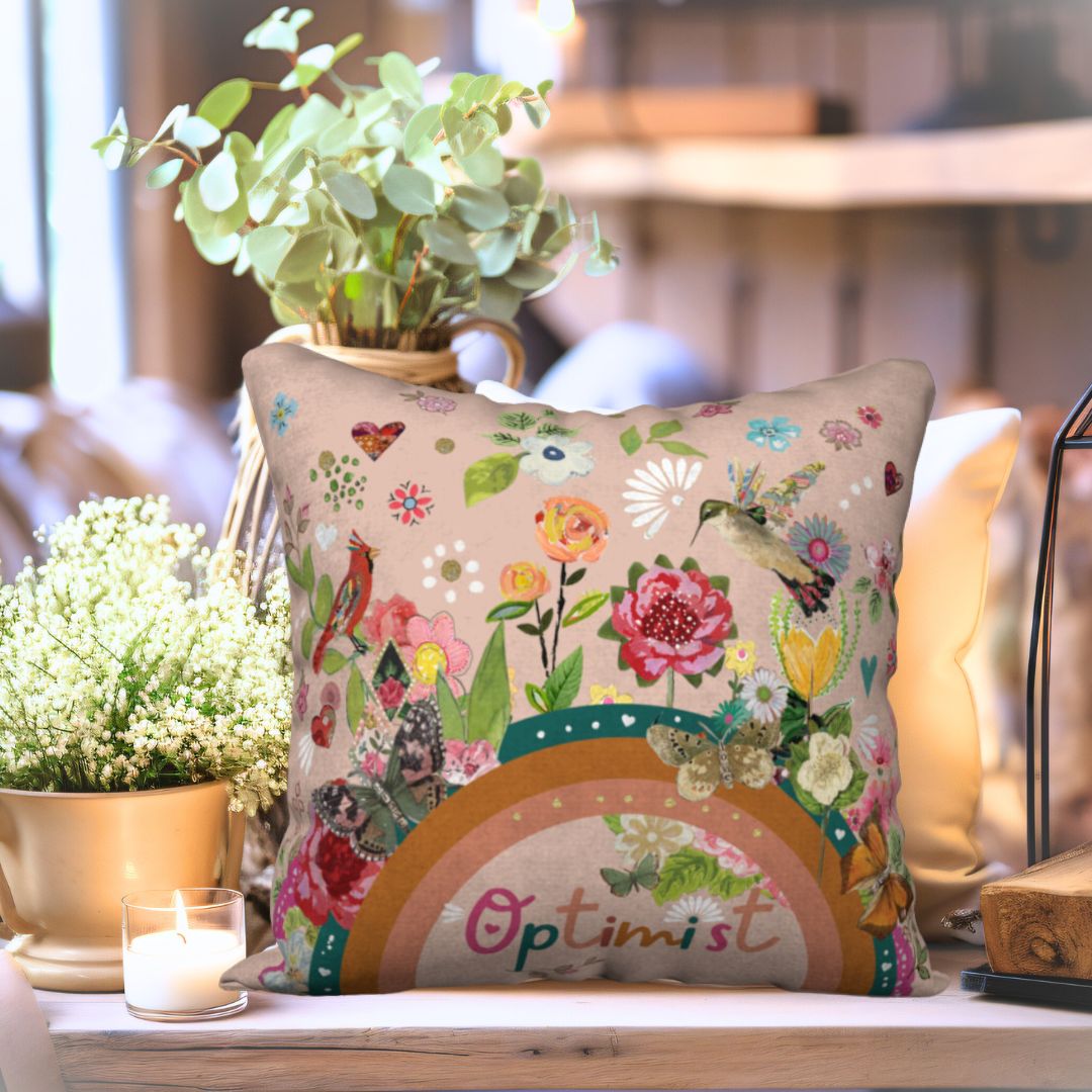 The Optimist Velveteen Pillow Case