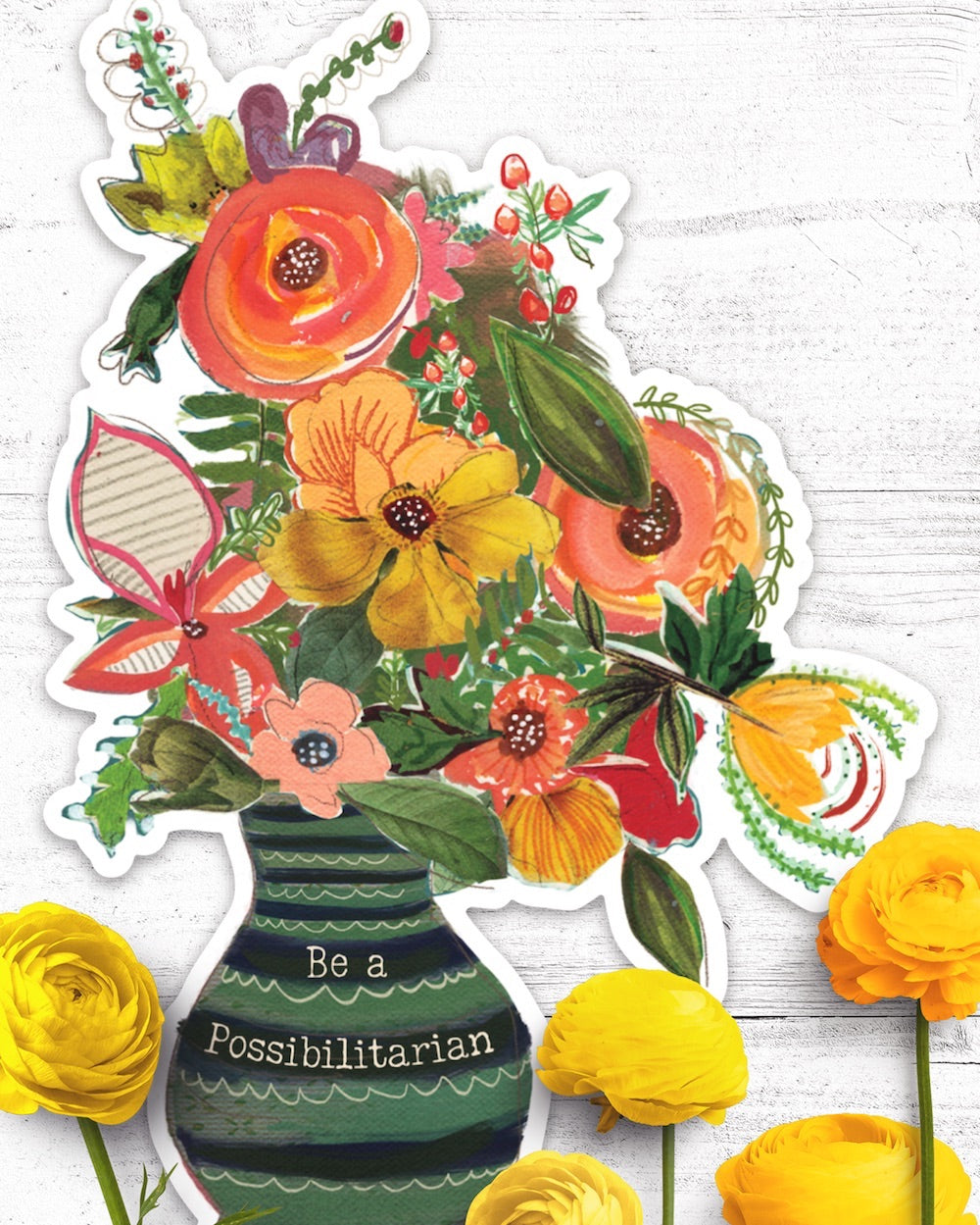 Become A Possibilitarian - Sticker