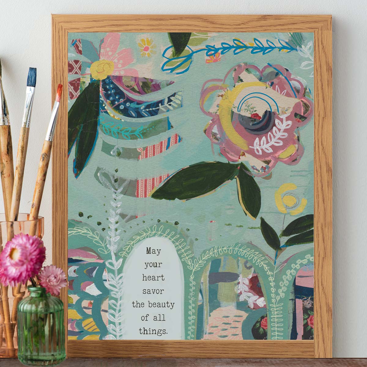 Savor The Beauty - Print
