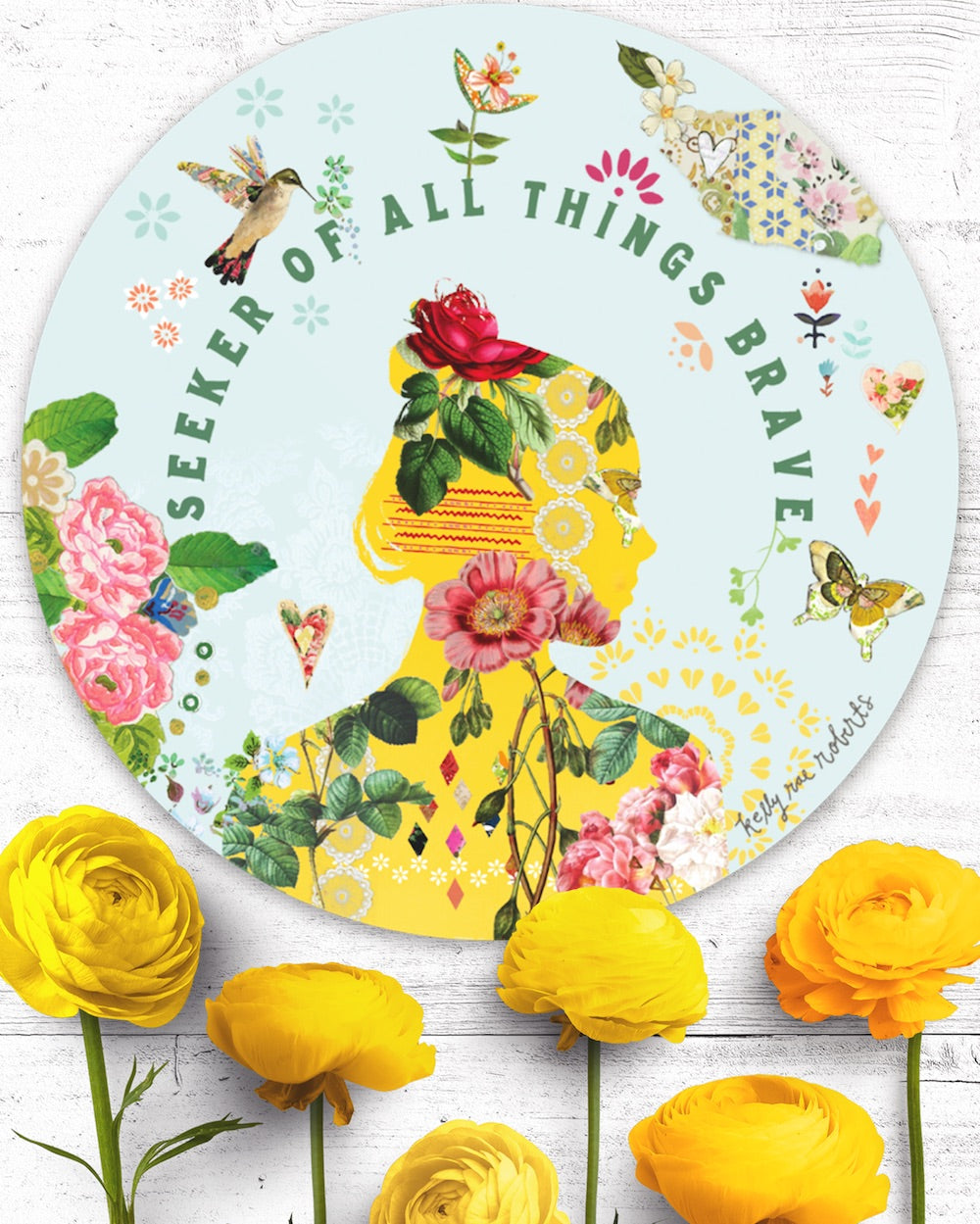 Seeker Of All Things Brave - Sticker
