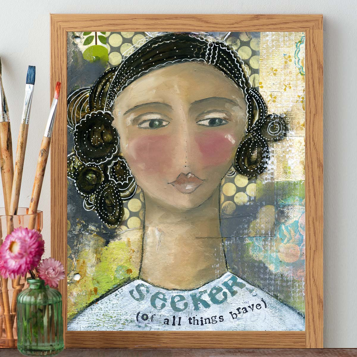 Seeker Of All Things Brave - Print