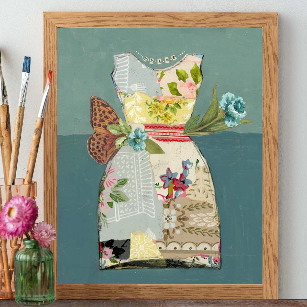 She Is Brave - Print