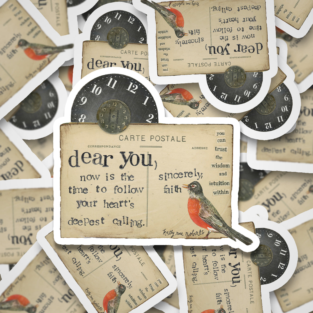 Sincerely, Faith - Sticker