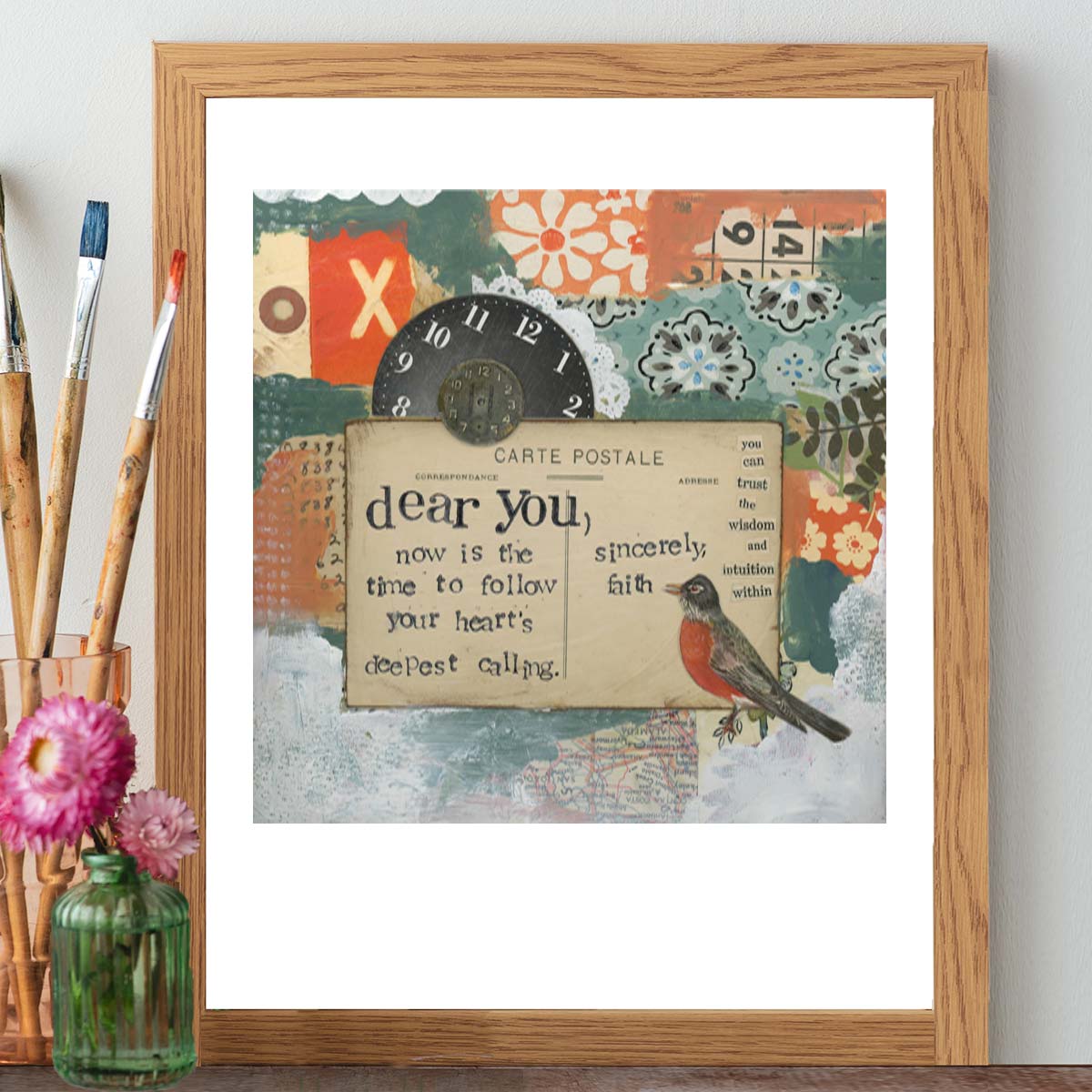 Sincerely, Faith - Print