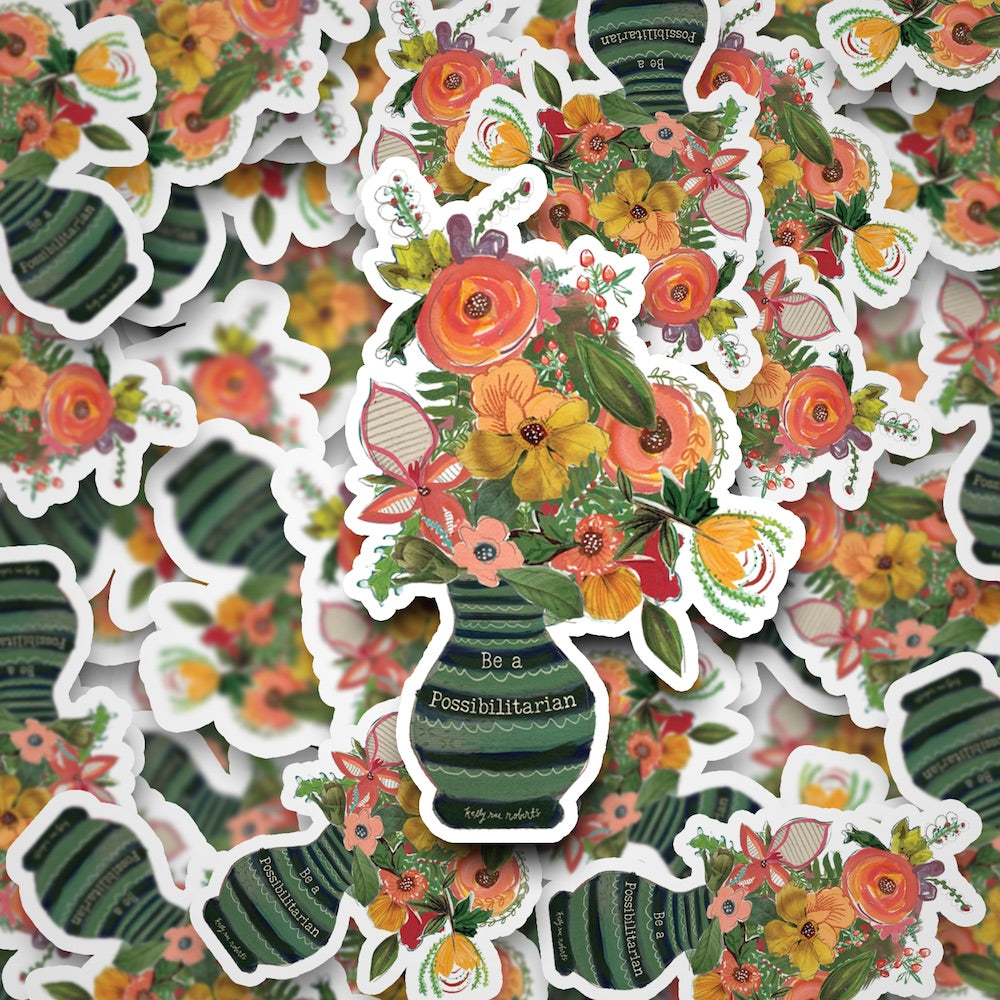Become A Possibilitarian - Sticker