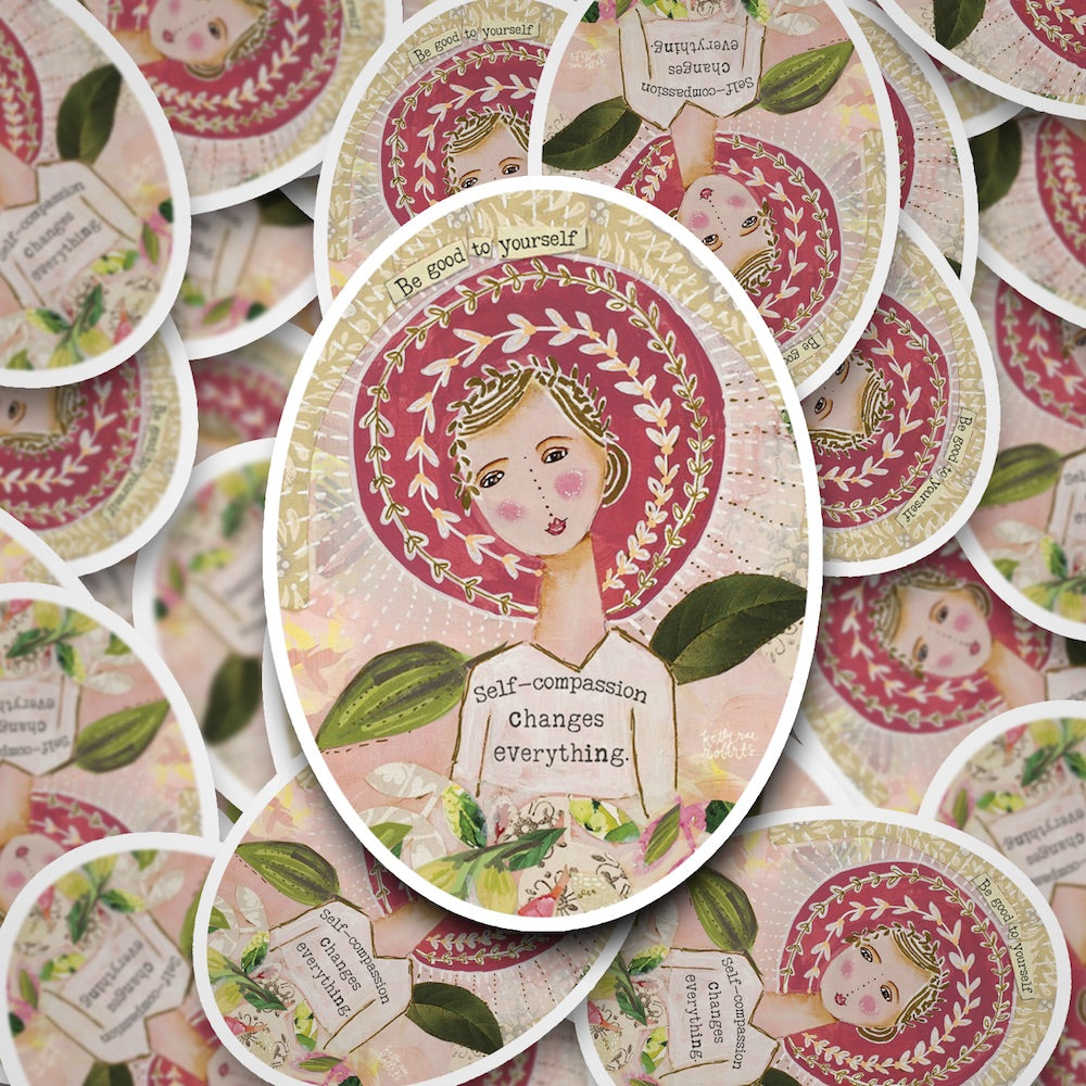 Self Compassion Changes Everything - Sticker
