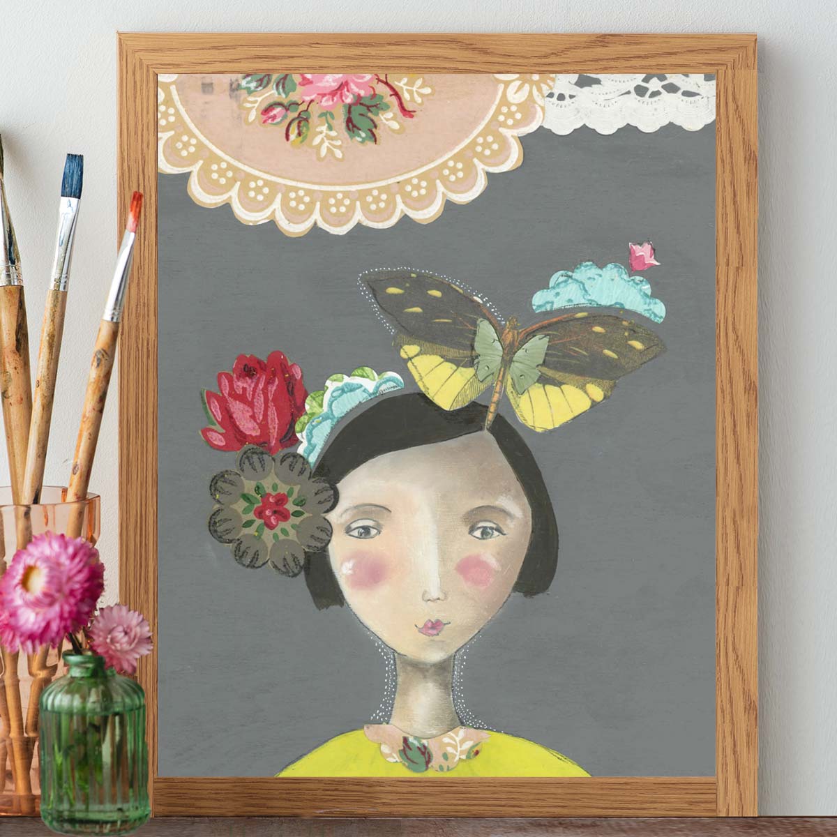 Strong And Hopeful - Print
