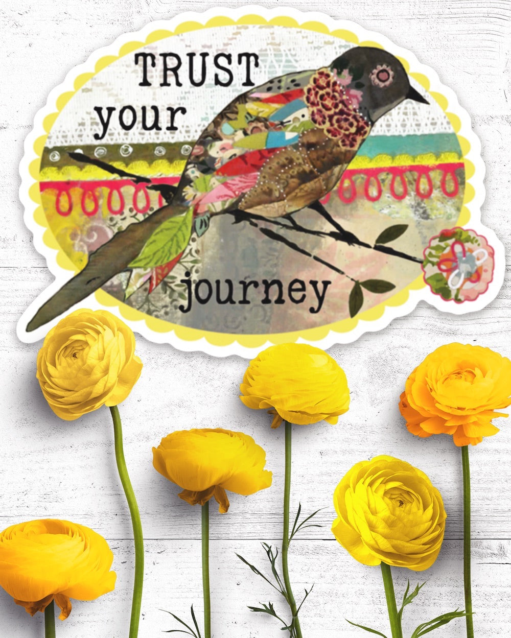 Trust Your Journey - Sticker