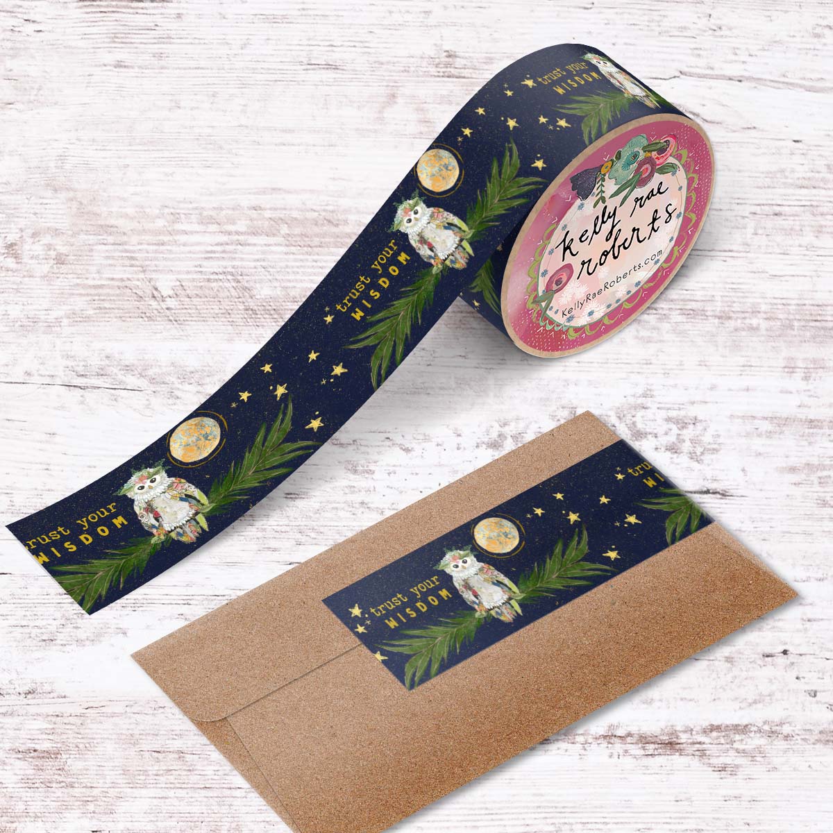 Trust Your Wisdom – Gold Foil Washi Tape 30mm