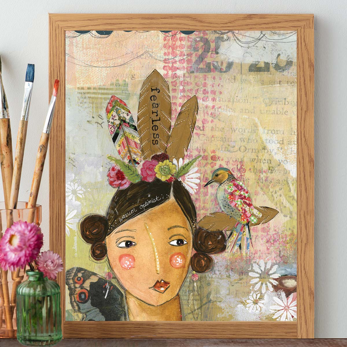 Warrior Optimist - Print