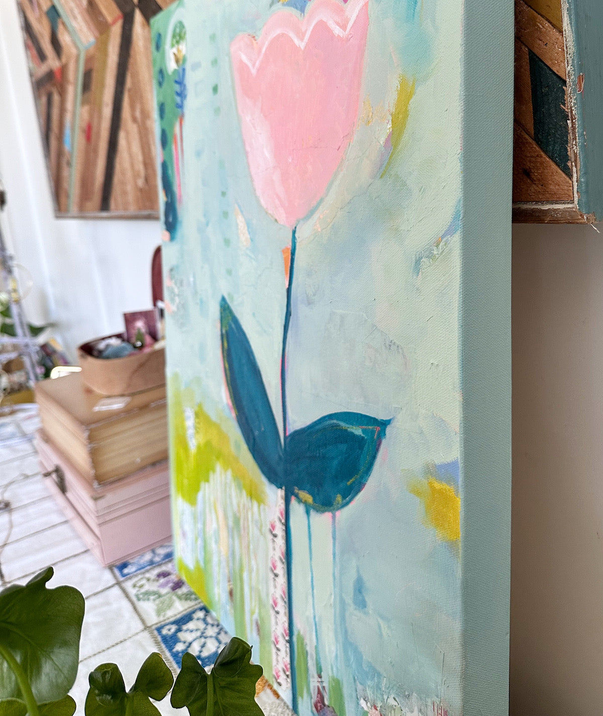 Where Joy Takes Root Original Painting