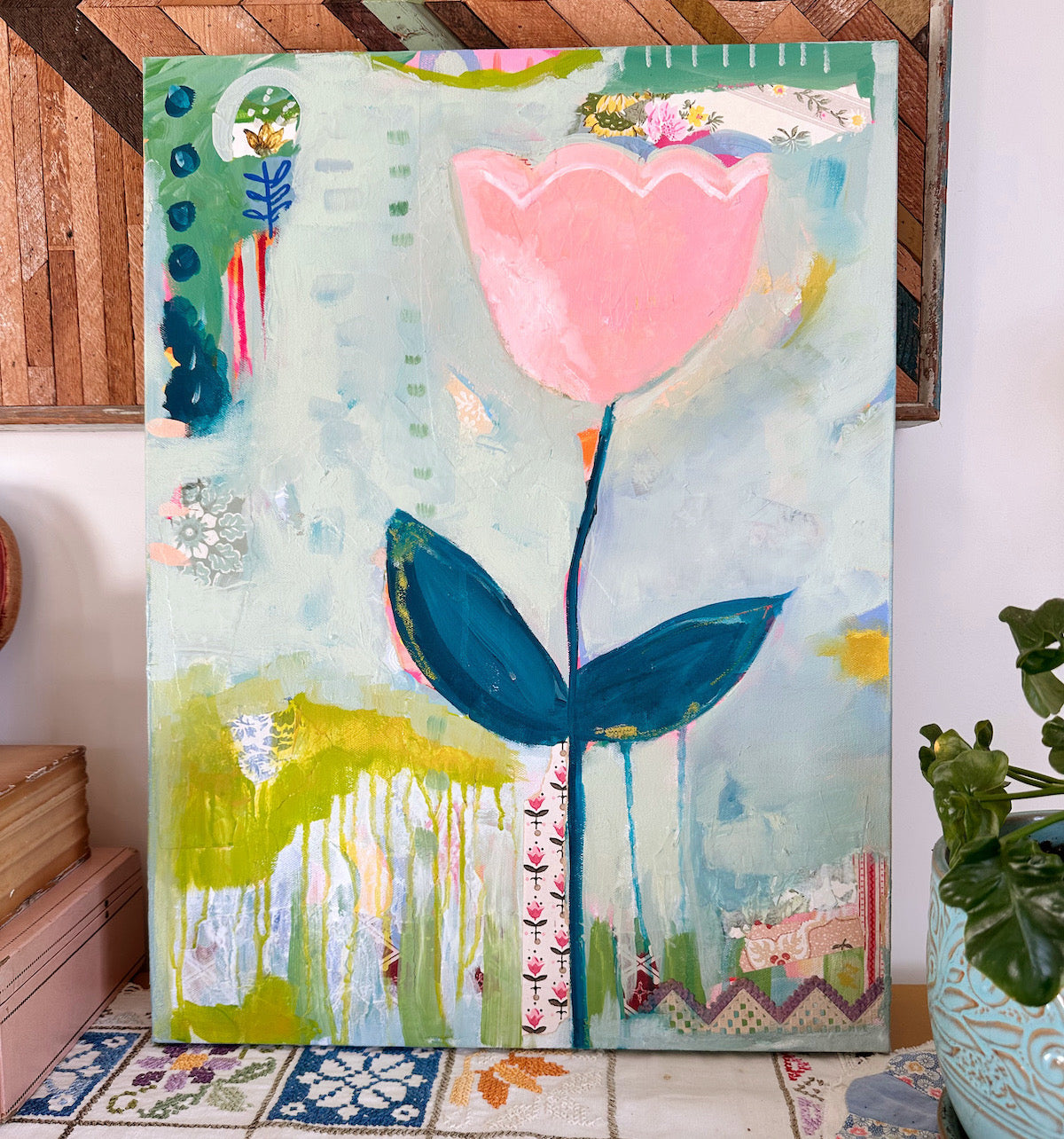 Where Joy Takes Root Original Painting