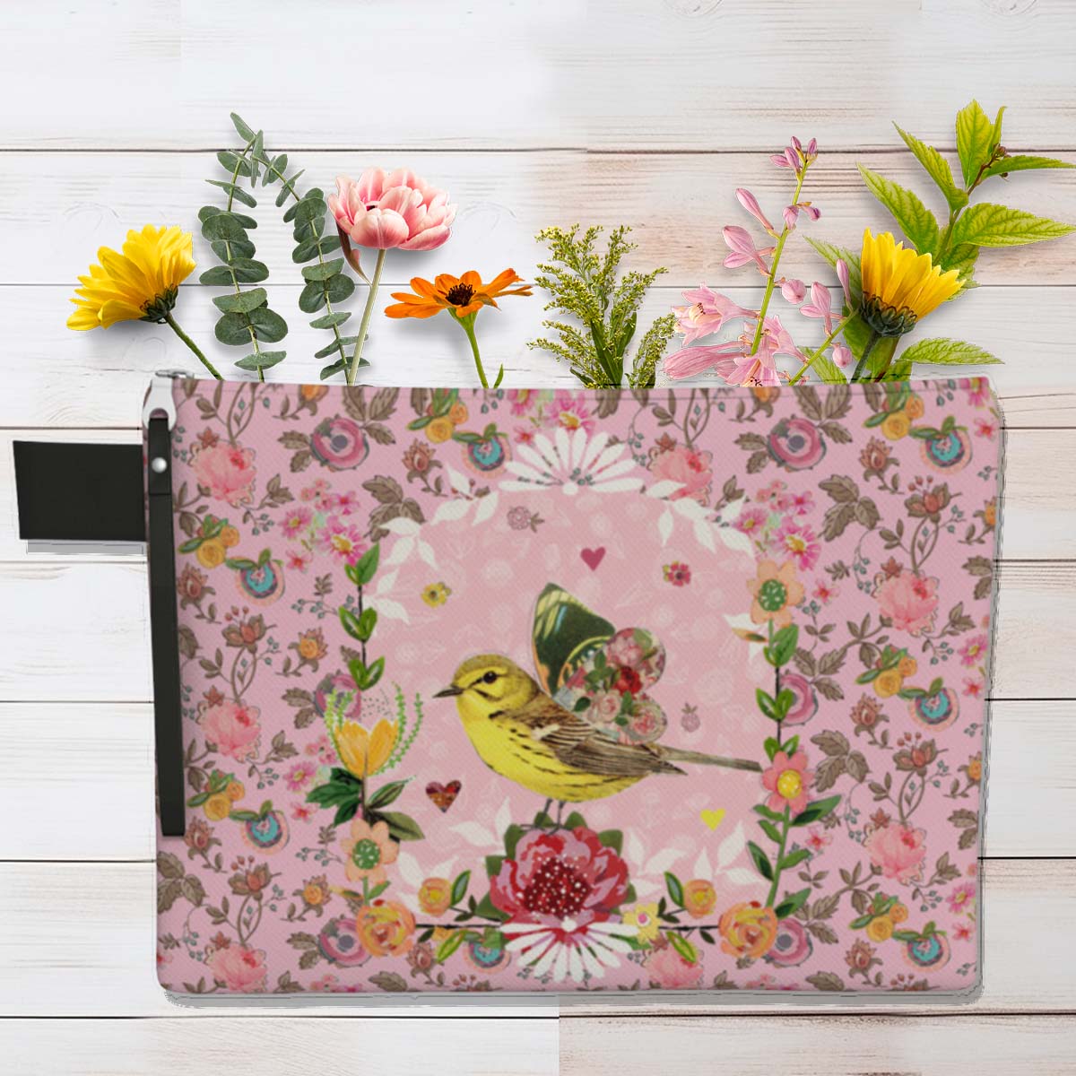 Wild And Free - 12" Zipper Pouch