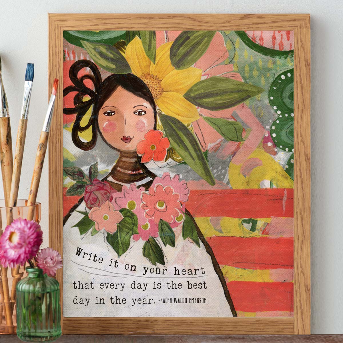 Write It On Your Heart - Print