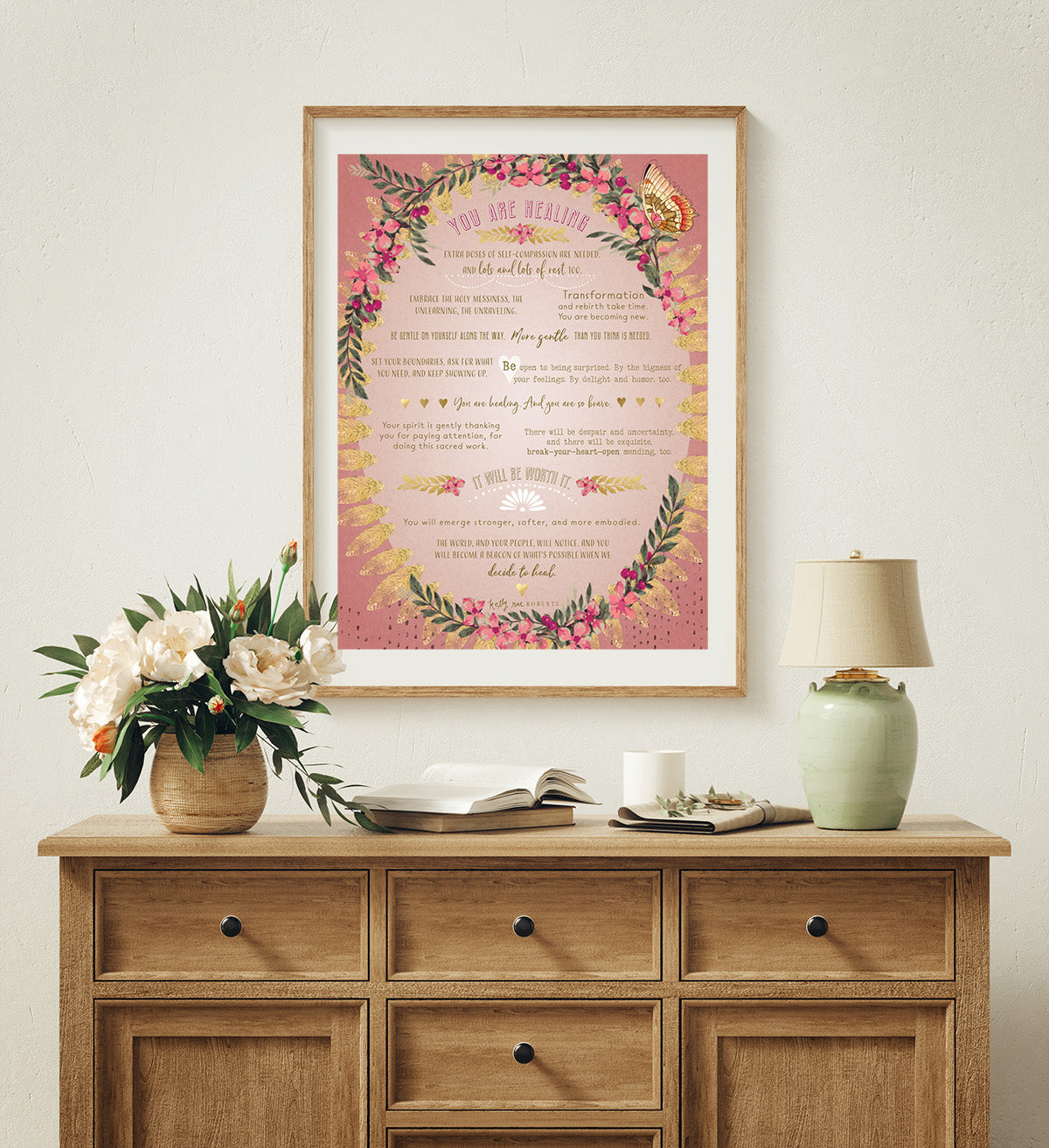 You Are Healing Manifesto - Print