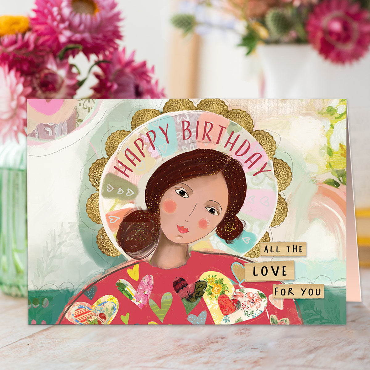 All The Love For You Birthday Card