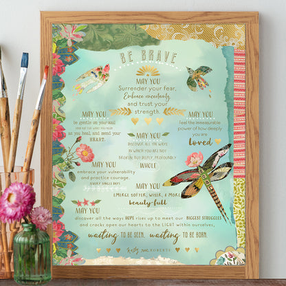 Be Brave Manifesto - Print