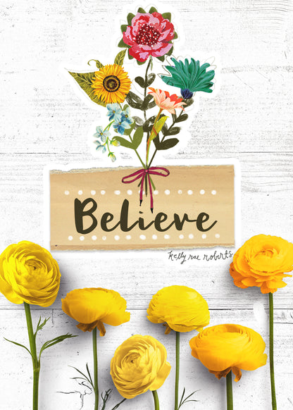 Believe - Sticker