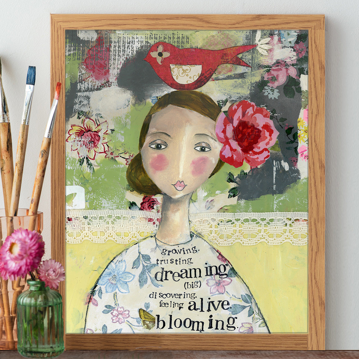 Kelly Rae Blooming - Print – Kelly Rae Roberts