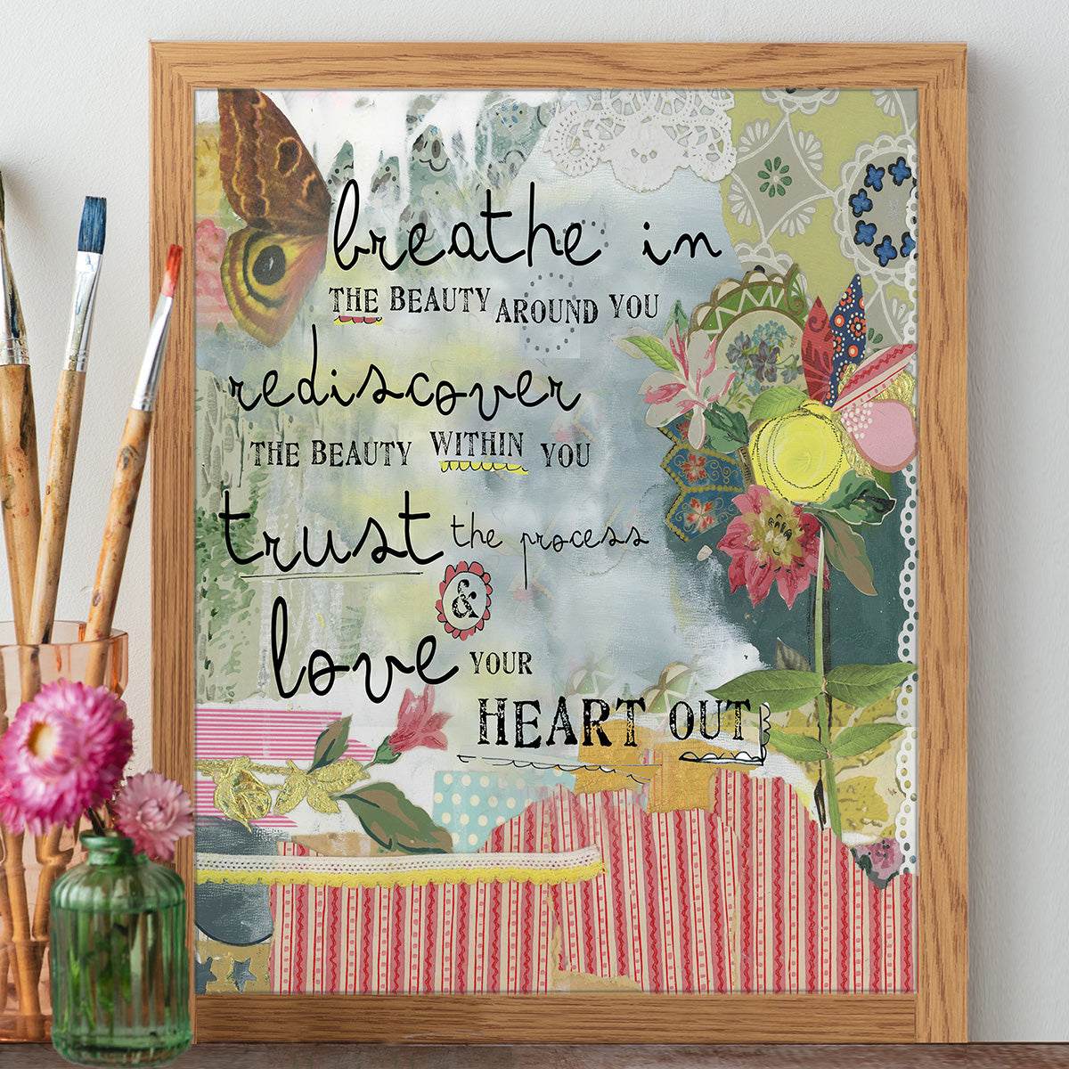 Breathe In - Print – Kelly Rae Roberts