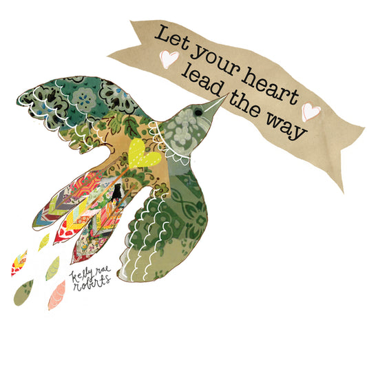 Let Your Heart Lead The Way - Sticker