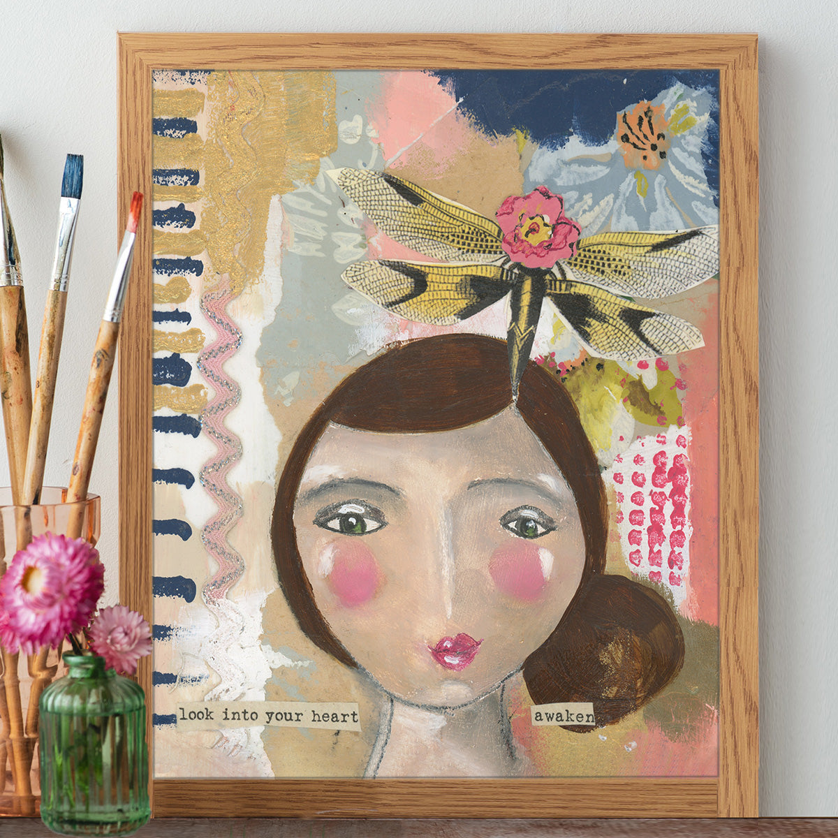 Look Into Your Heart - Print – Kelly Rae Roberts