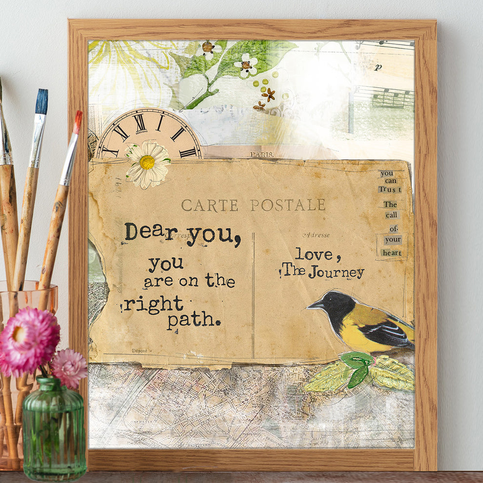Love, The Journey - Print – Kelly Rae Roberts