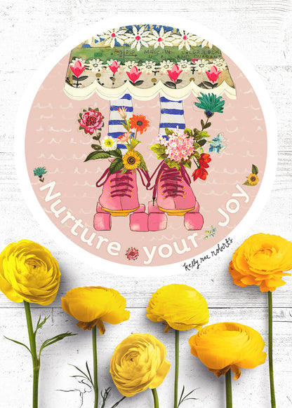 Nurture Your Joy - Sticker