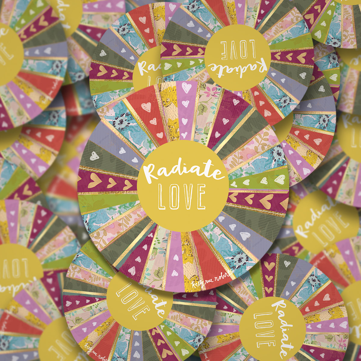 Radiate Love - Sticker