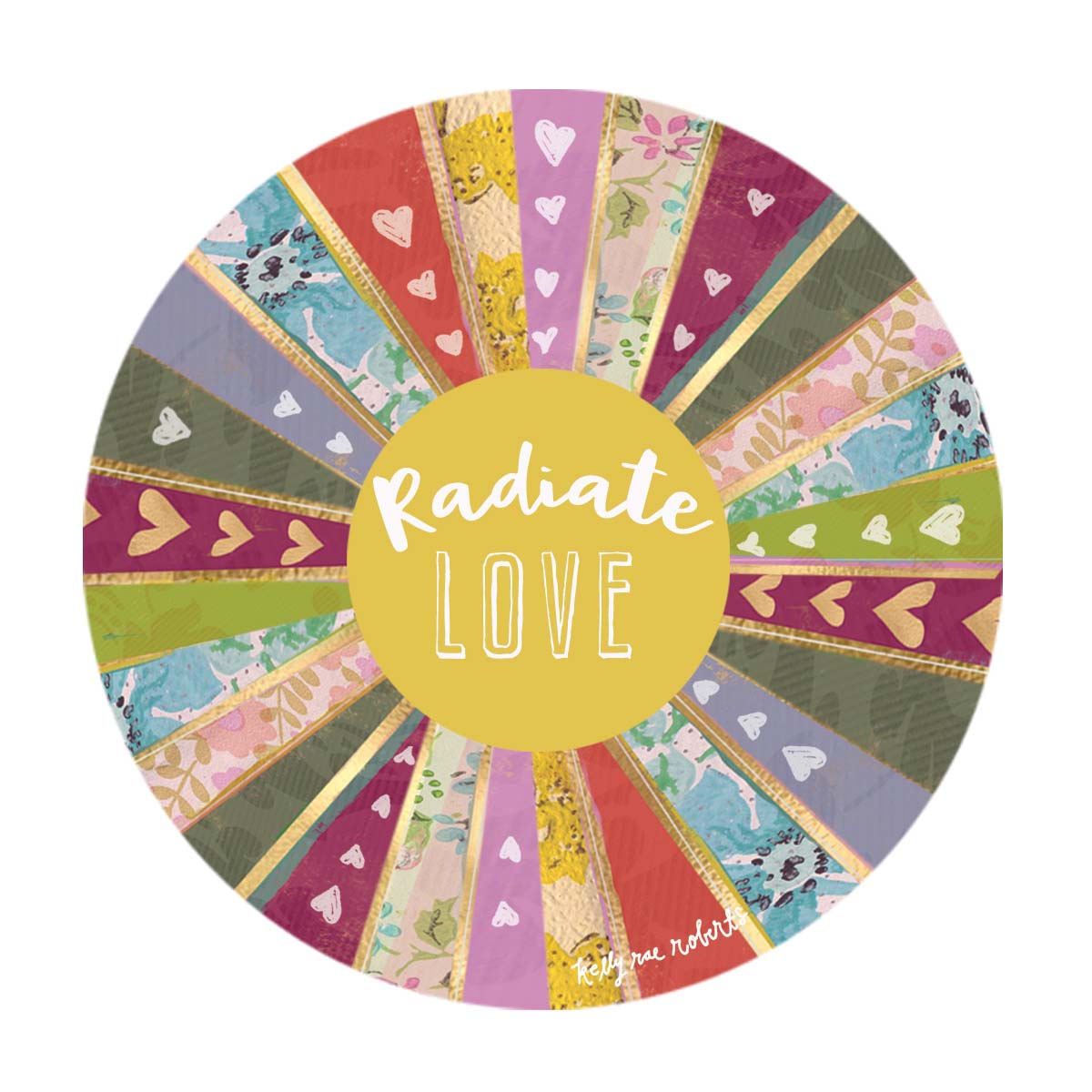 Radiate Love - Sticker